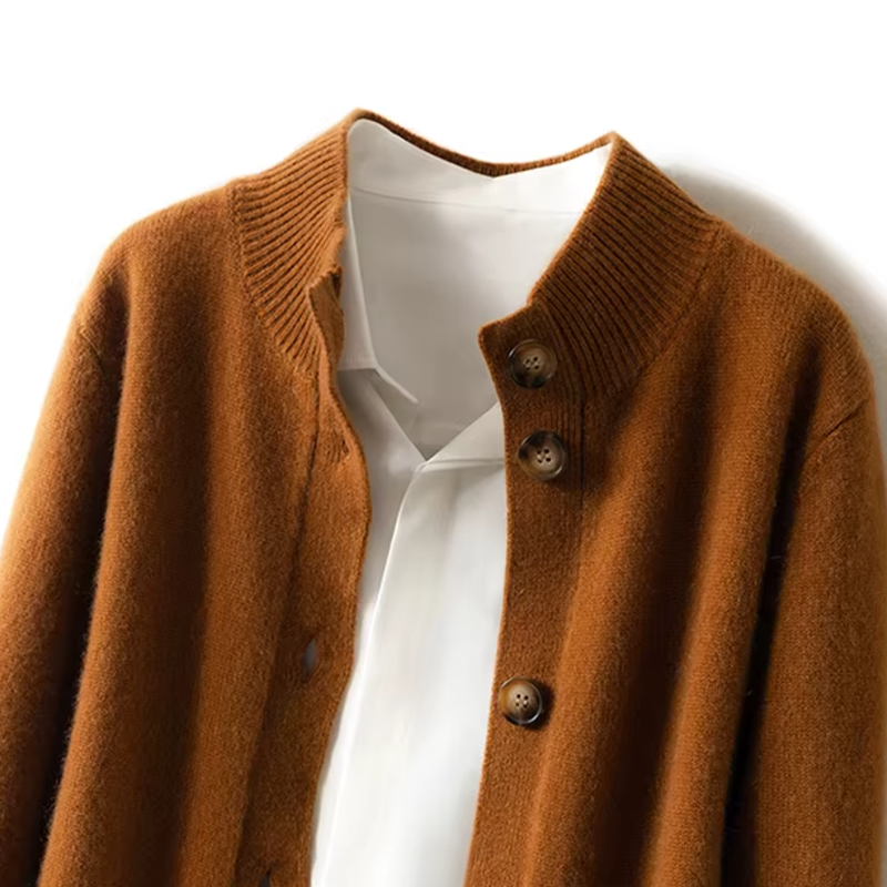 Wool Cashmere Sweater - London Lake