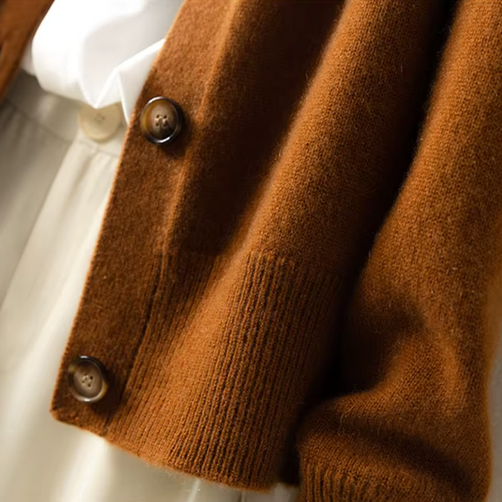 Wool Cashmere Sweater - London Lake