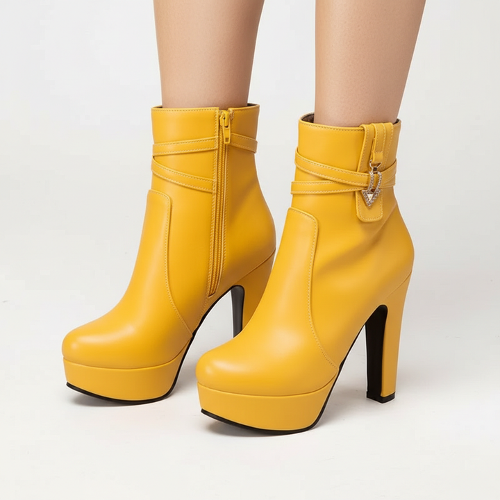 Celine Leather Boots - London Lake