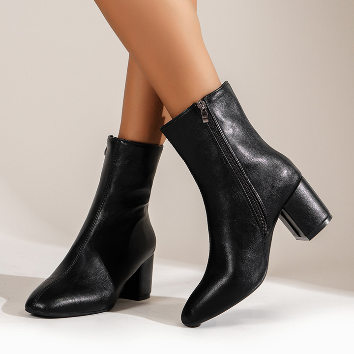 Milano Zip-Up Chelsea Boots - London Lake