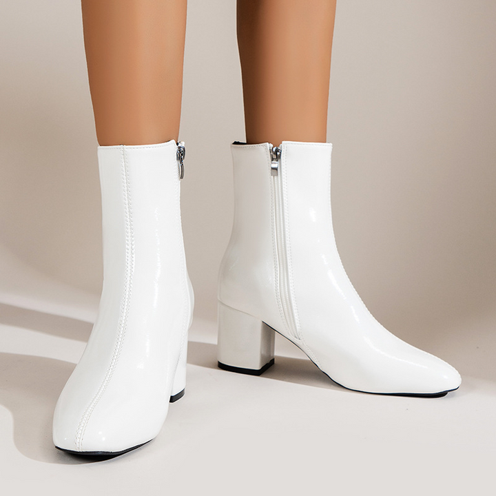 Milano Zip-Up Chelsea Boots - London Lake