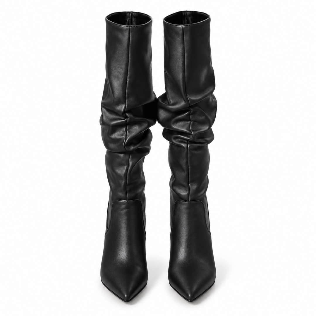 Abigail Stiletto Knee-High Boots