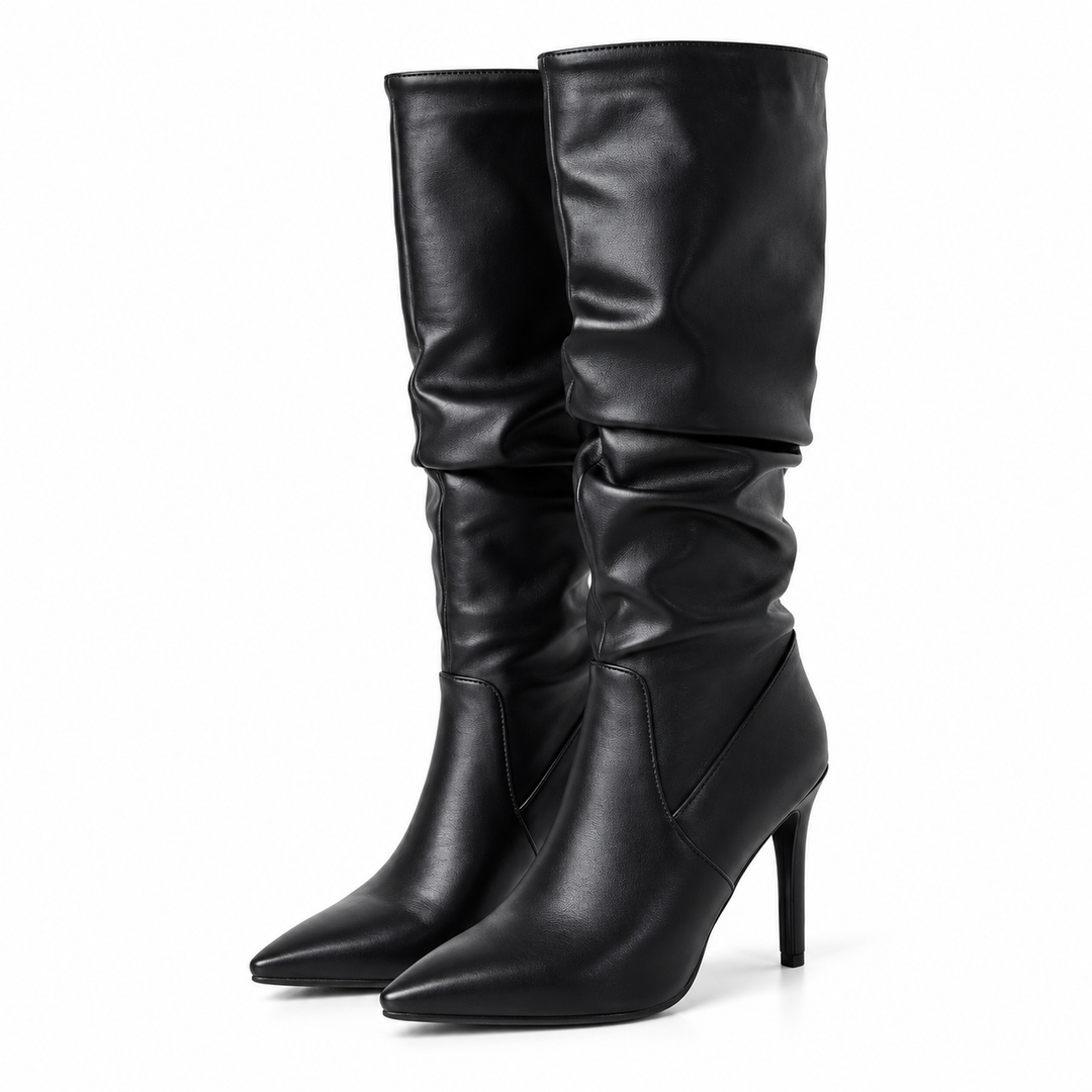 Abigail Stiletto Knee-High Boots