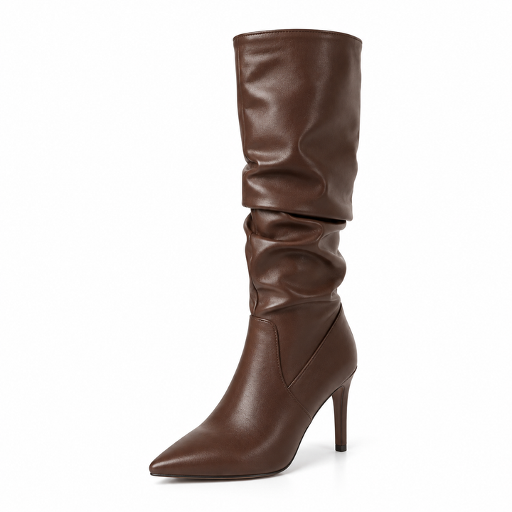 Abigail Stiletto Knee-High Boots