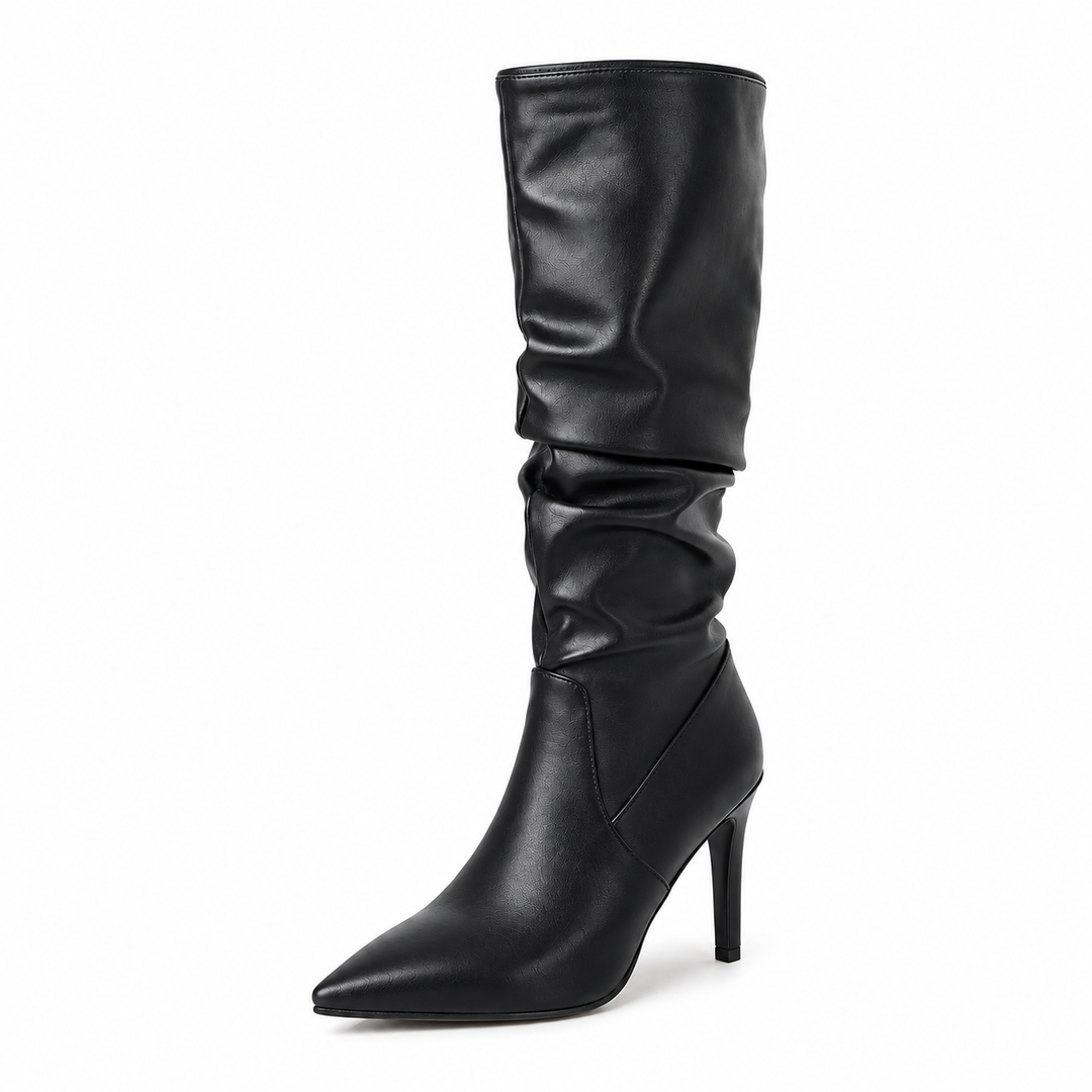 Abigail Stiletto Knee-High Boots