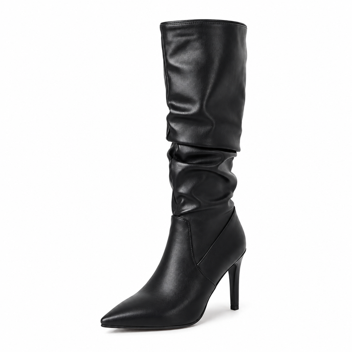 Abigail Stiletto Knee-High Boots