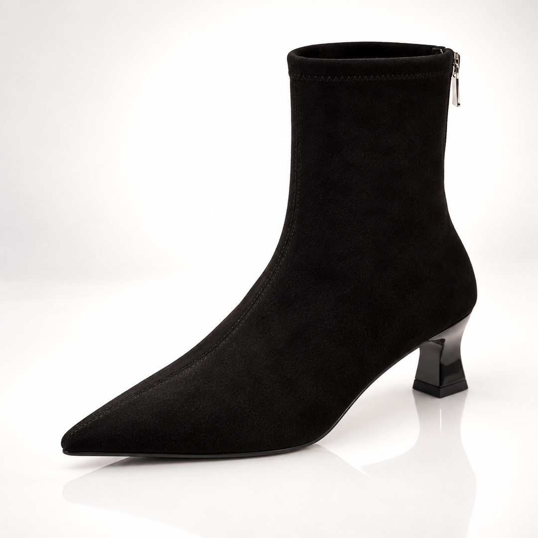 Alicia Sculpted Heel Boots