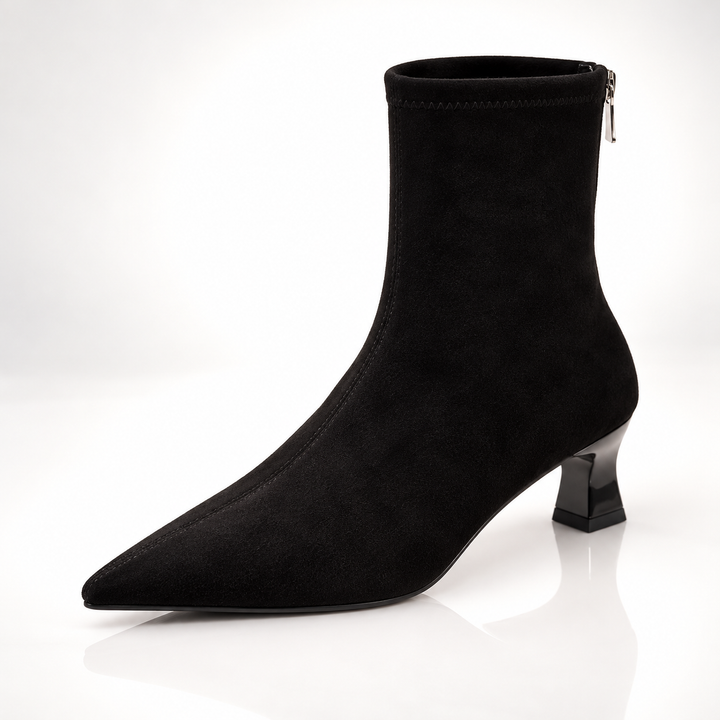 Alicia Sculpted Heel Boots