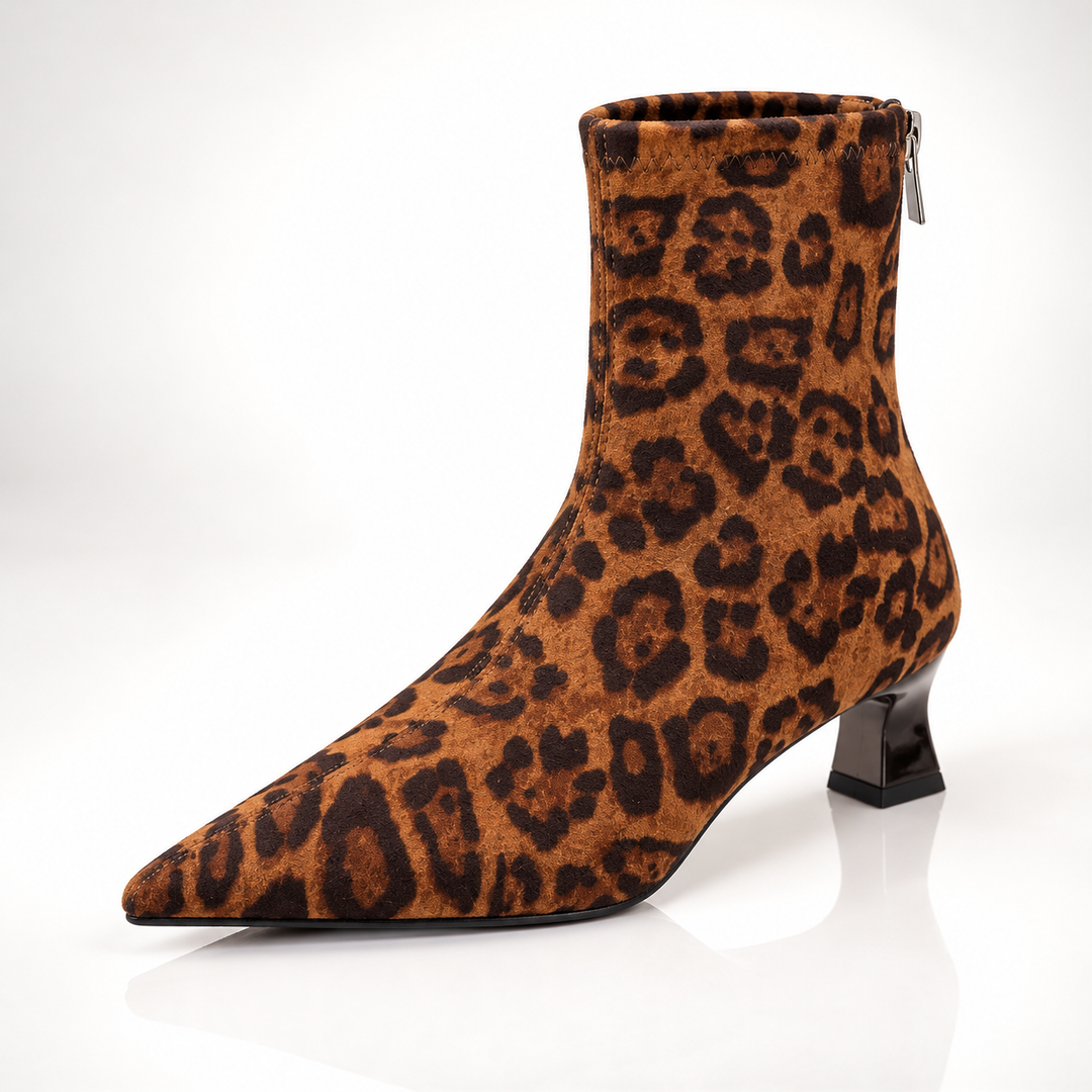 Alicia Sculpted Heel Boots