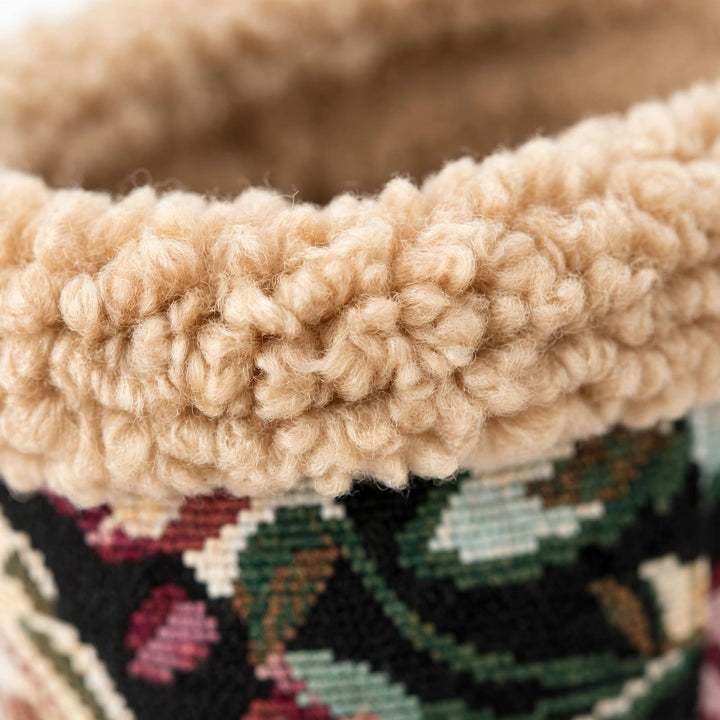 Amelia Floral Cuff Boots