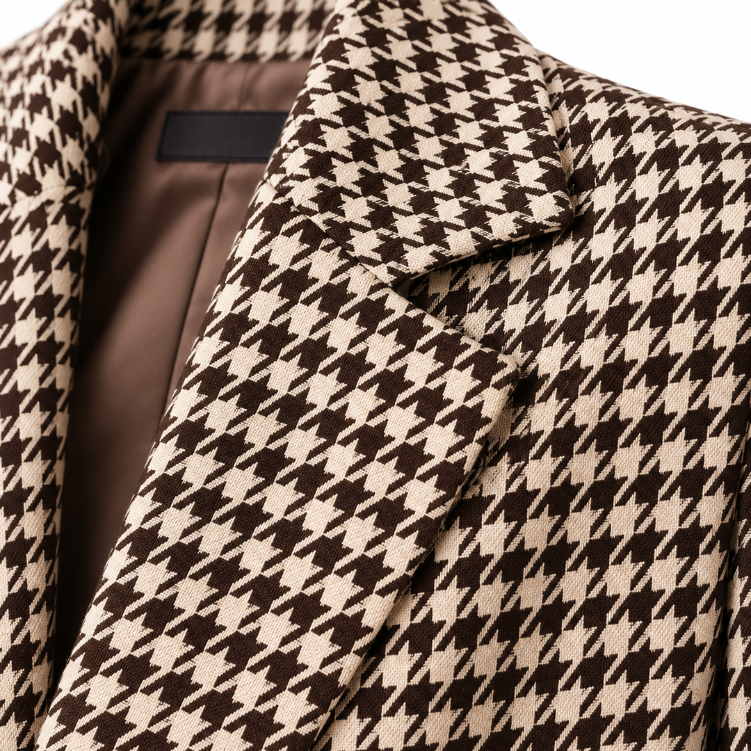 Ann Houndstooth Blazer