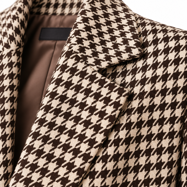 Ann Houndstooth Blazer