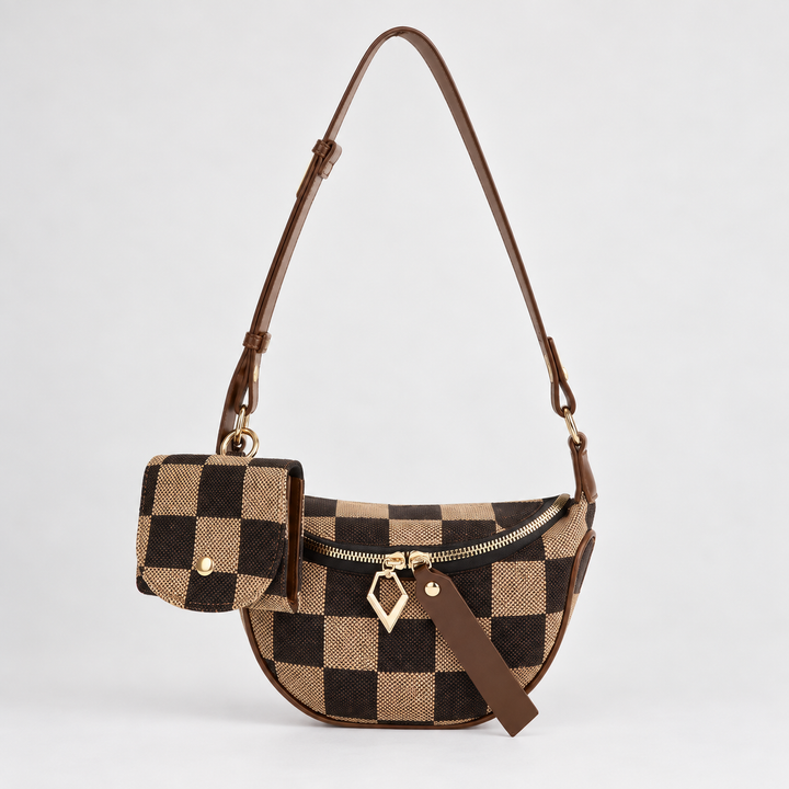 Marlene Checkered Bag