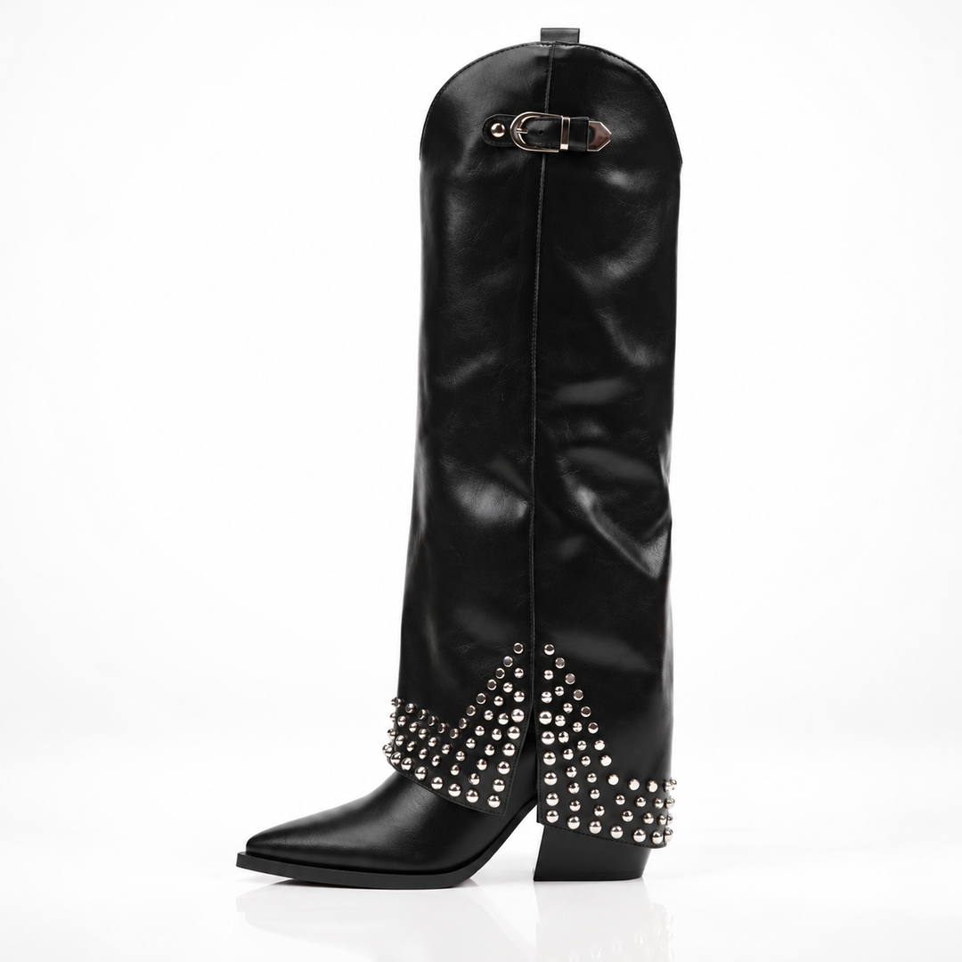 Dixie Studded Western Boots