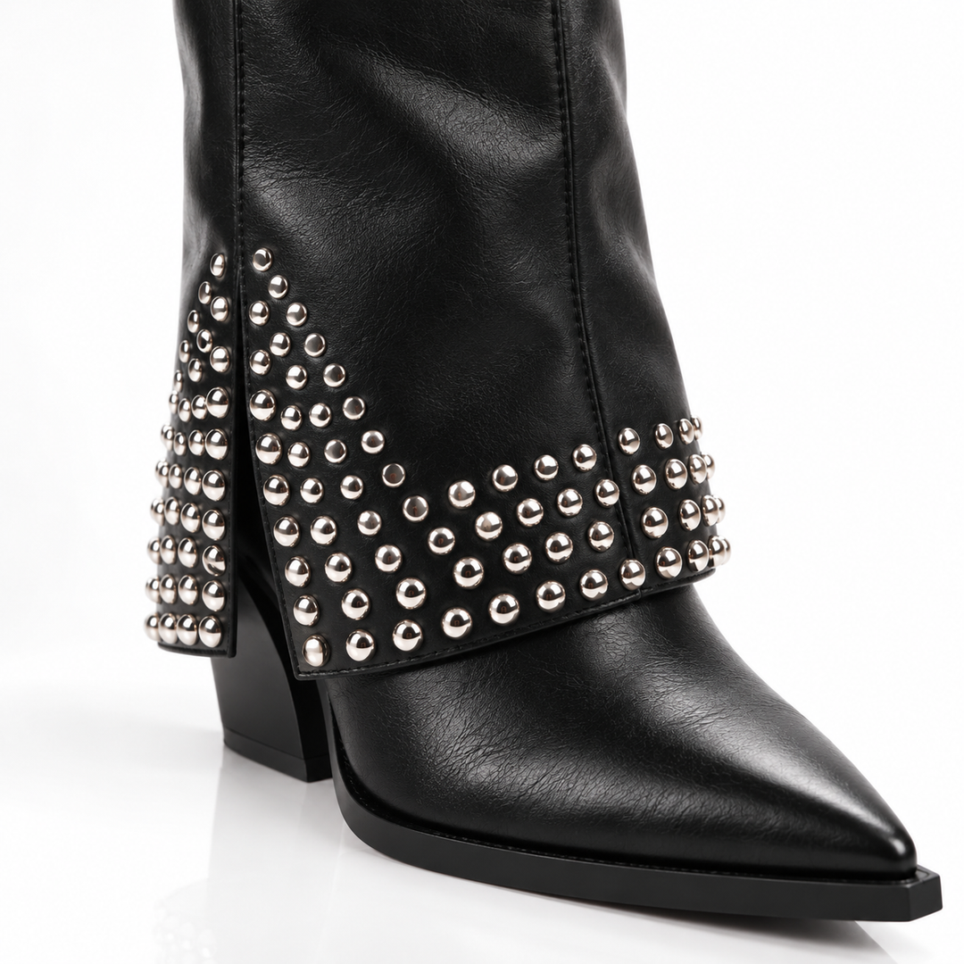 Dixie Studded Western Boots