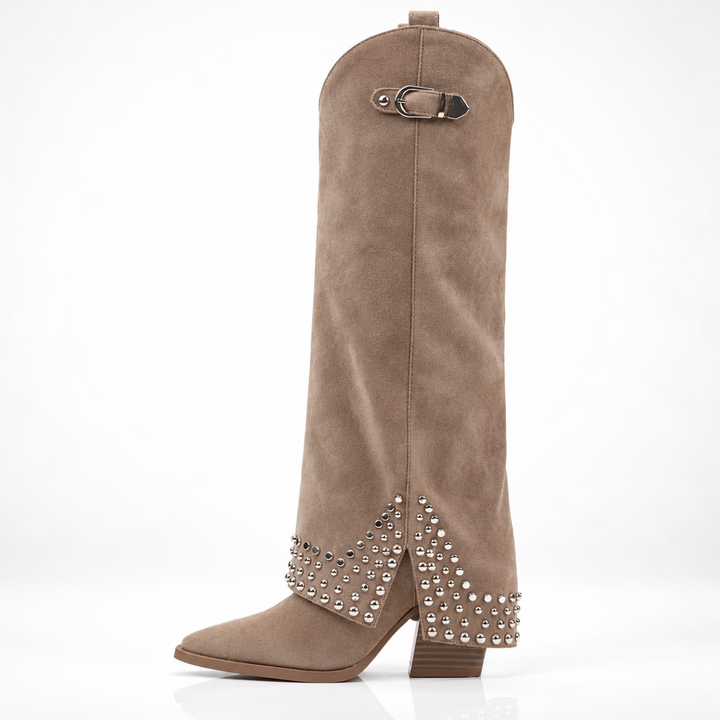 Dixie Studded Western Boots
