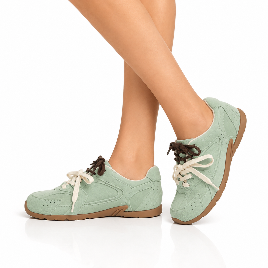 Duo Laced Suede Sneakers