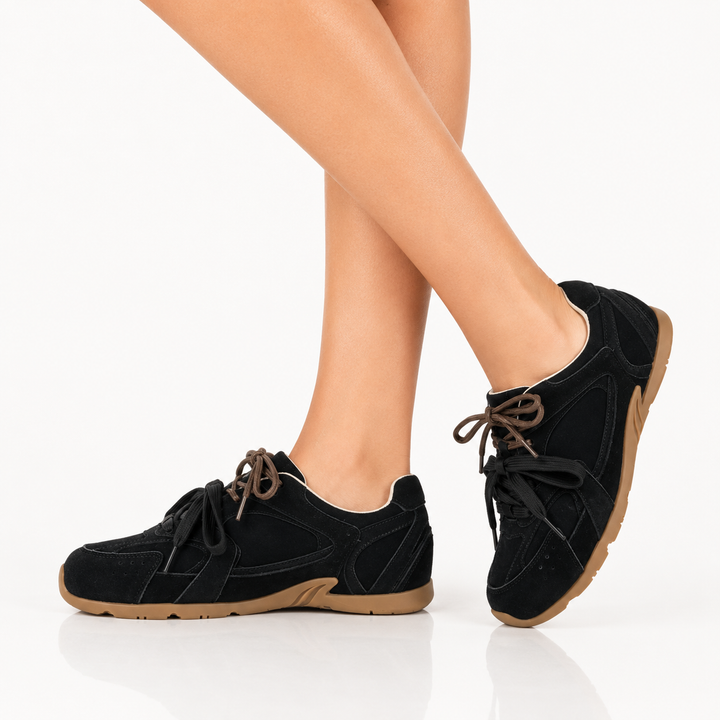 Duo Laced Suede Sneakers