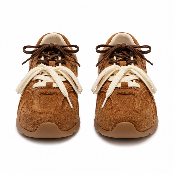 Duo Laced Suede Sneakers