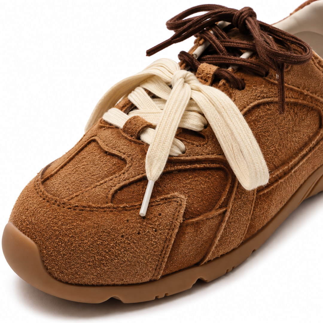 Duo Laced Suede Sneakers