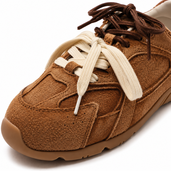 Duo Laced Suede Sneakers
