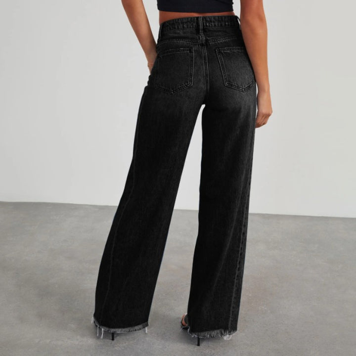 Idol High Rise Straight Jeans - London Lake