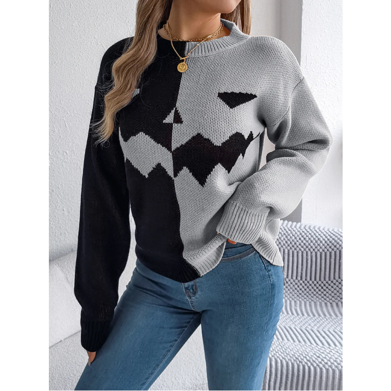 Pumpkin Knit Sweater - London Lake