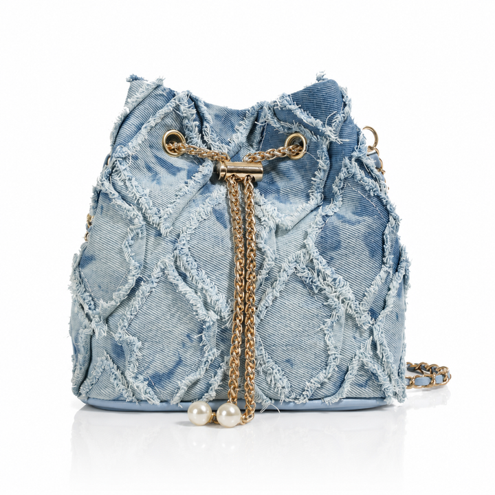 Dolly Denim Bucket Bag