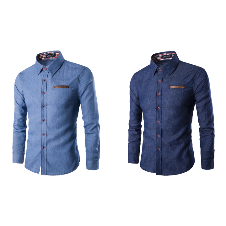 Mason Ridge Denim Shirt - London Lake