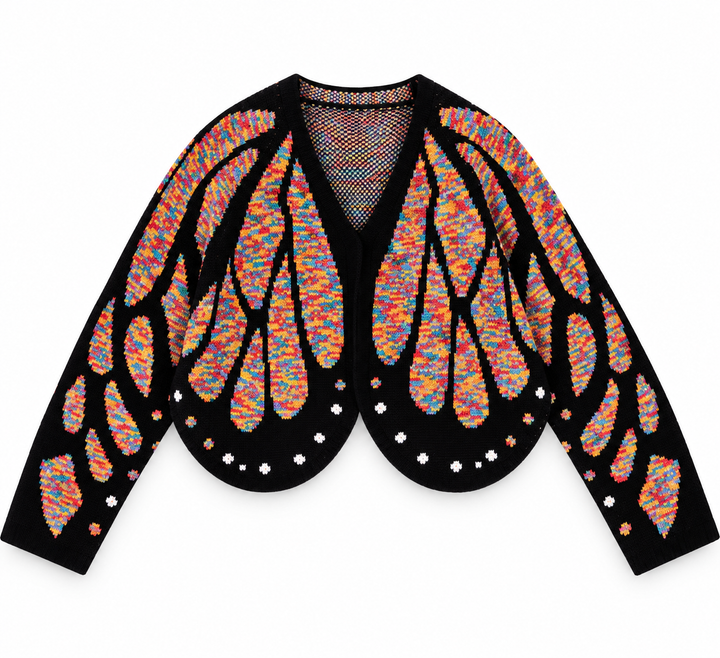 Monarch Butterfly Cardigan