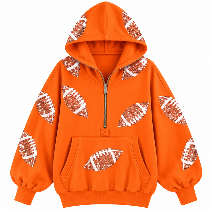 Peyton Sequin Game Day Hoodie
