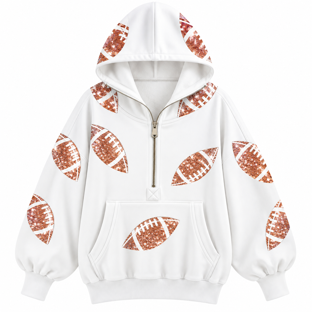 Peyton Sequin Game Day Hoodie