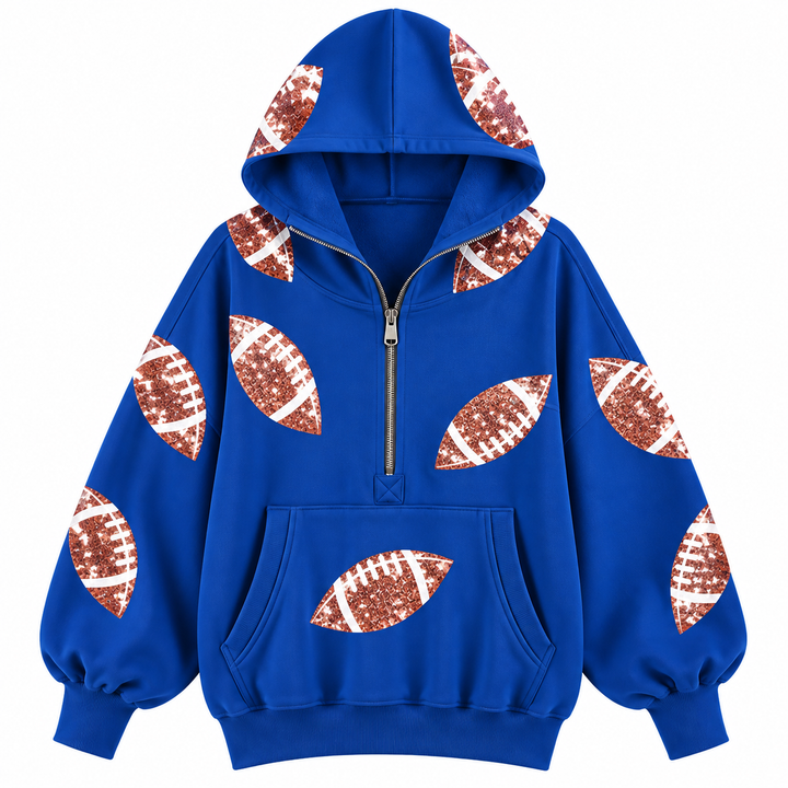 Peyton Sequin Game Day Hoodie
