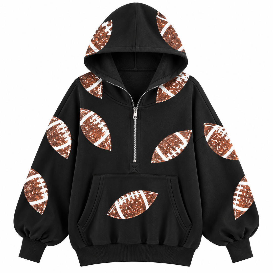 Peyton Sequin Game Day Hoodie