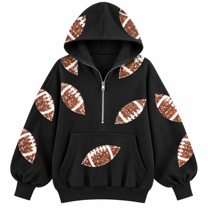 Peyton Sequin Game Day Hoodie